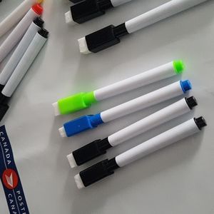 2/15$ NEW 4 pcs Erasable Magnetic Markers for White Boards (Small)
